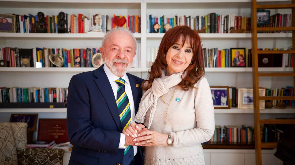 Tras recibir a Lula da Silva en su casa, Cristina Kirchner acusó al Gobierno de Milei de aplicar terrorismo de Estado de baja intensidad