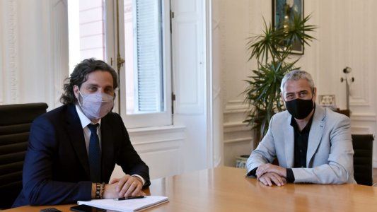 Cafiero recibió a Ferraresi en Casa Rosada: se pondrá en funciones mañana y confirmará su equipo