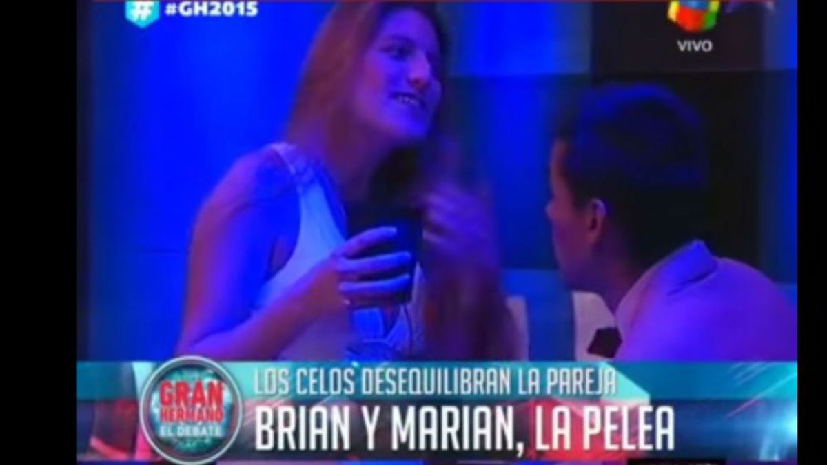 Marian y Brian: amor, peleas, sexo y escándalo