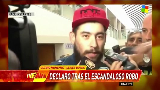 Ulises Bueno dejó bien en claro hacia quién dirige sus sospechas