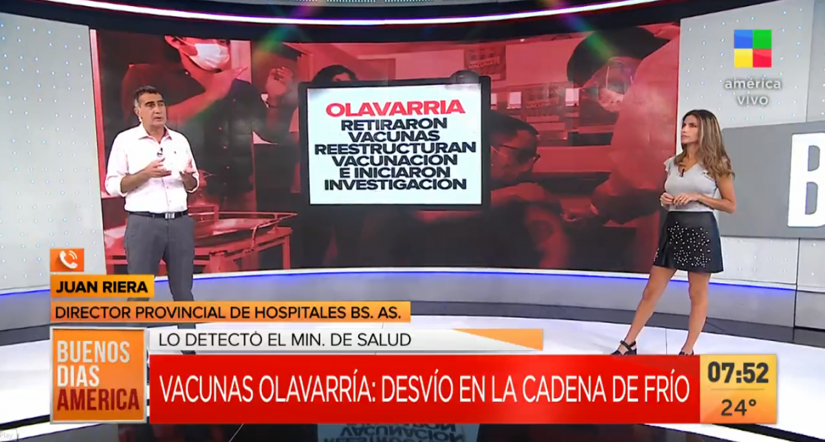 Olavarría: por qué se cortó la cadena de frío que provocó la pérdida de 400 dosis de la Sputnik V