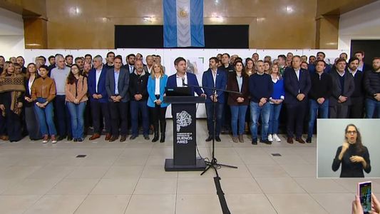 Unos 45 intendentes bonaerenses apoyan a Kicillof en el desdoblamiento de las elecciones