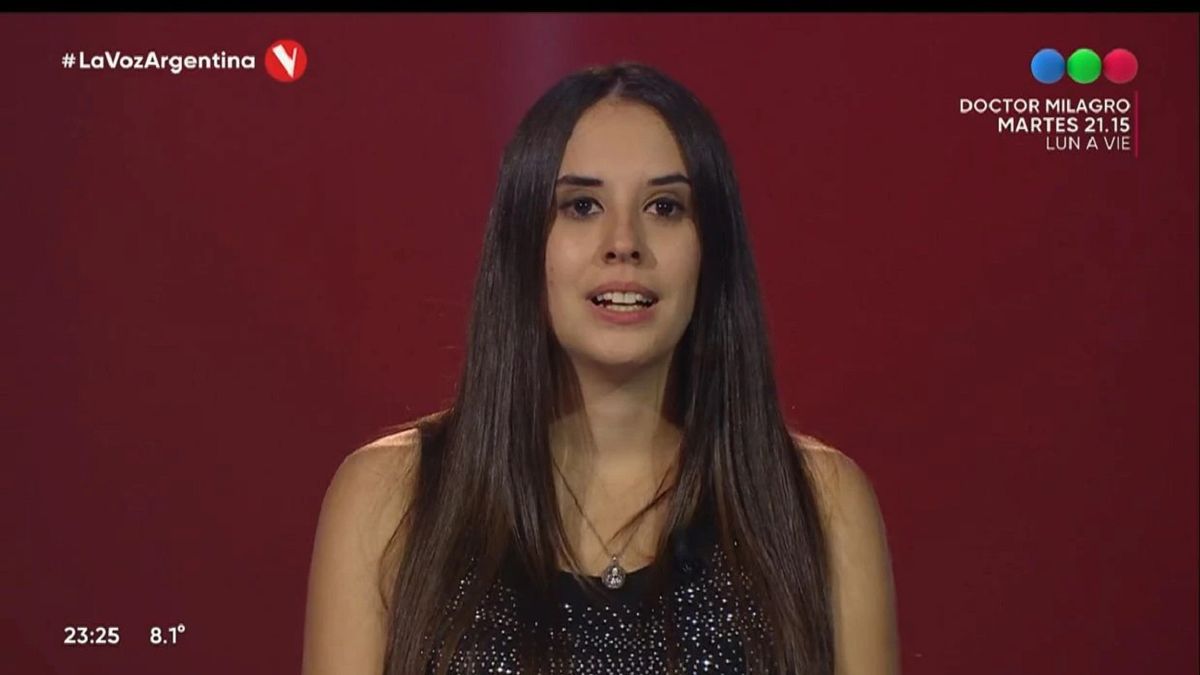 Luciana Irigoyen en La Voz Argentina: Mi mamá murió hace un mes y pensé que no iba a cantar nunca más