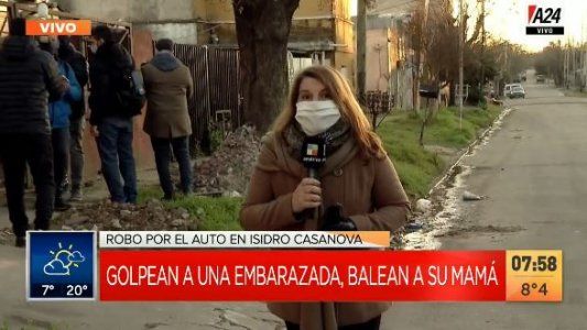 Isidro Casanova: salvaje ataque a una embarazada y balean a la madre