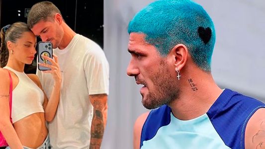 Se supo qué quiere decir el look de Rodrigo de Paul con los corazones y qué tiene que ver Tini Stoessel