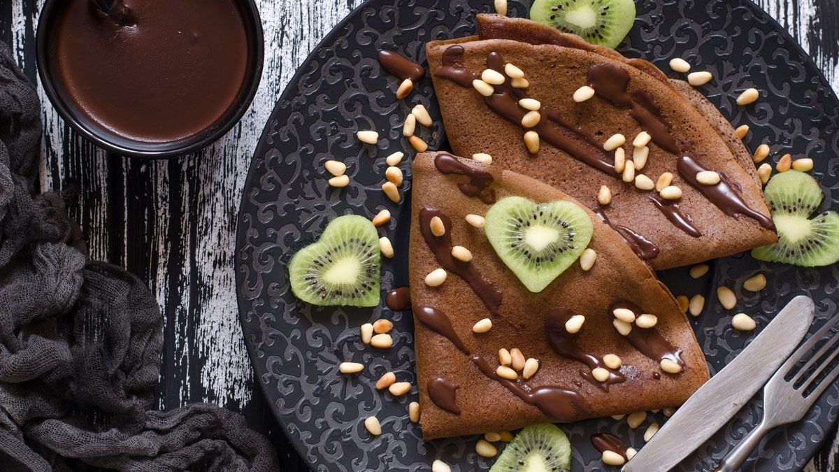 La receta de panqueques de chocolate que sorprende por su sabor y textura