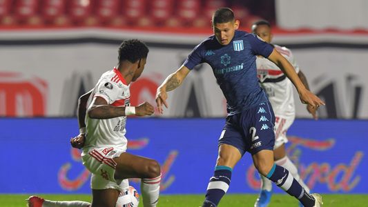 Copa Libertadores: Racing empató 1-1 ante Sao Paulo y se trae un buen resultado desde Brasil.