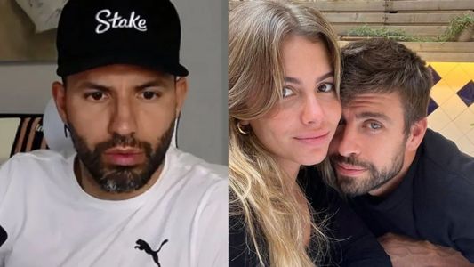 El inesperado comentario de El Kun Agüero al ver la romántica foto que compartió Gerard Piqué con Clara Qhía Marti