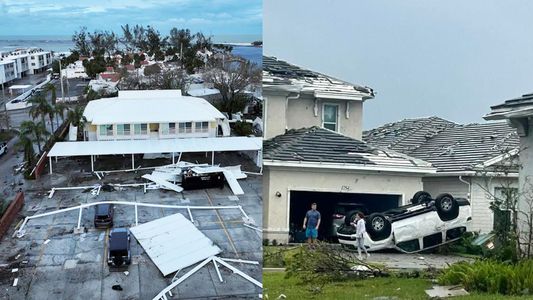 Las mejores fotos y videos del huracán Milton y su terrible destrucción