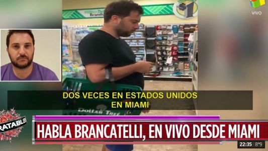 Diego Brancatelli: Buscó una reacción y me siguió por todo el comercio