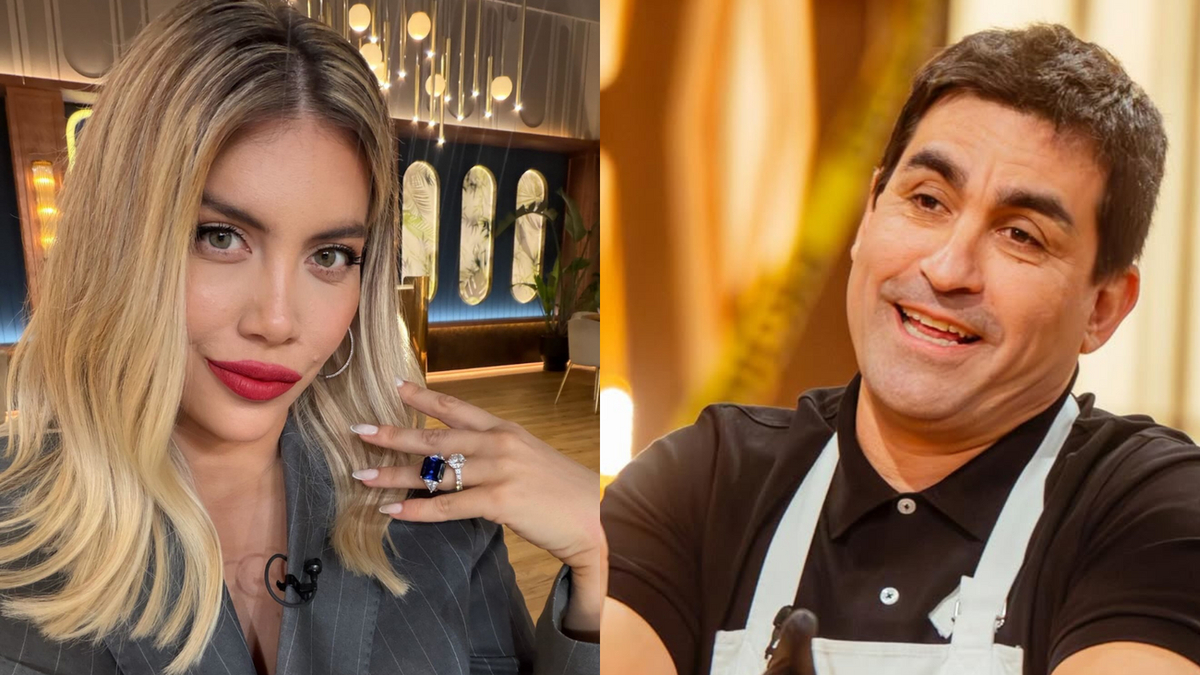 La pregunta de Wanda Nara que descolocó al Turco Husaín en MasterChef Celebrity y terminó en accidente
