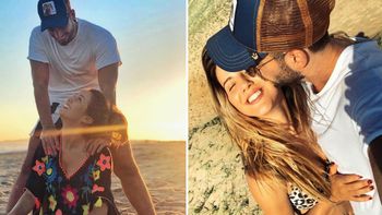 Las vacaciones de Flor Vigna y Nicolás Occhiato en Uruguay