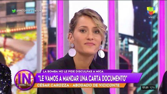 Mica Viciconte se cansó de la Bomba Tucumana y ahora va por todo