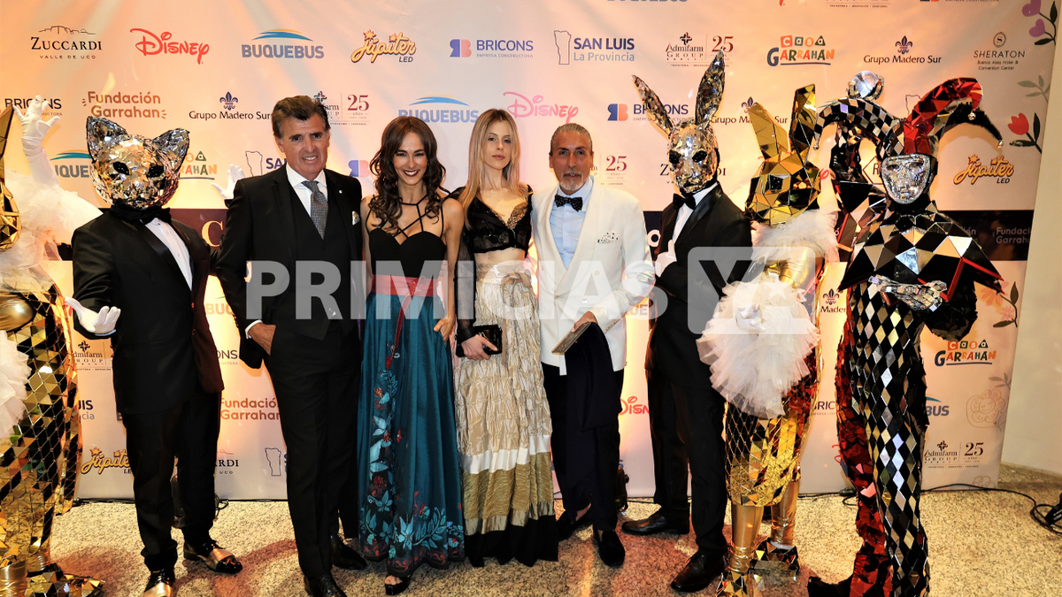 Varios famosos pasaron por la gala solidaria del Garrahan.