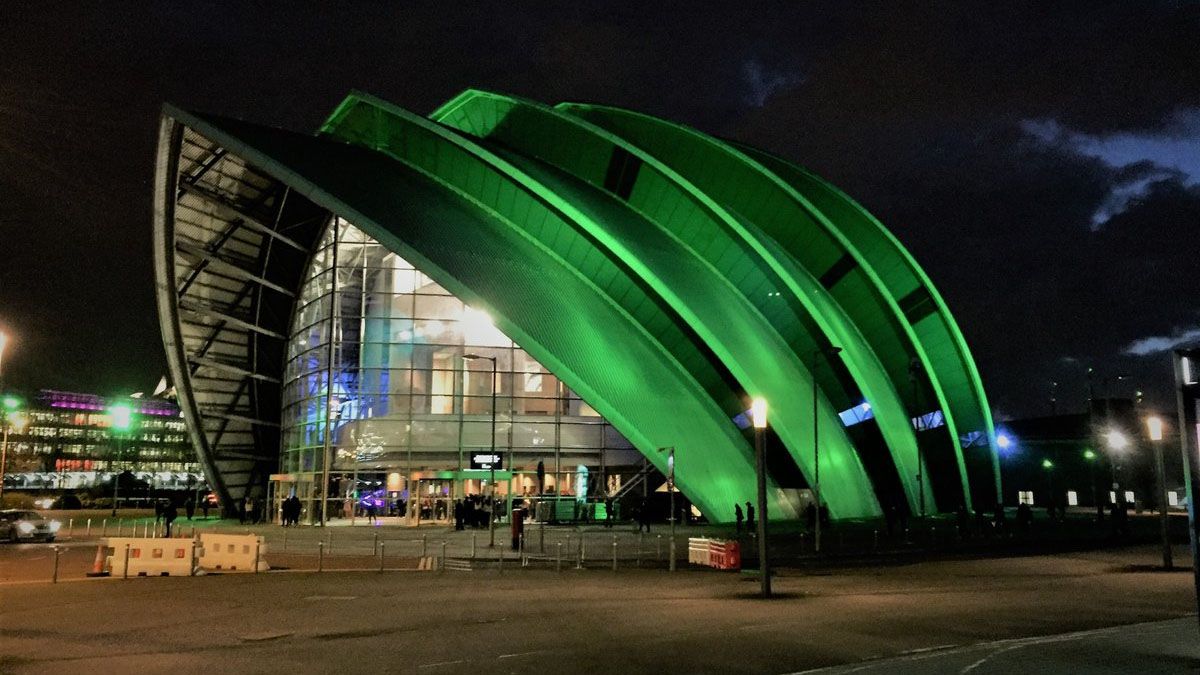 Glasgow está listo para recibir a la COP26 y a Greta Thunberg en la cumbre por el clima (Foto: COP26)