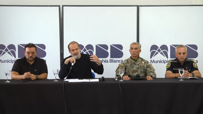 El intendente de Bahía Blanca aclaró que pasó con los fondos destinados por el Gobierno y habló de la polémica por los desaparecidos