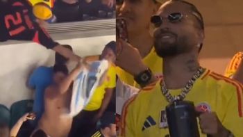 La palabra del argentino al que un amigo de Maluma intentó robarle la camiseta: Me atormentó todo el partido