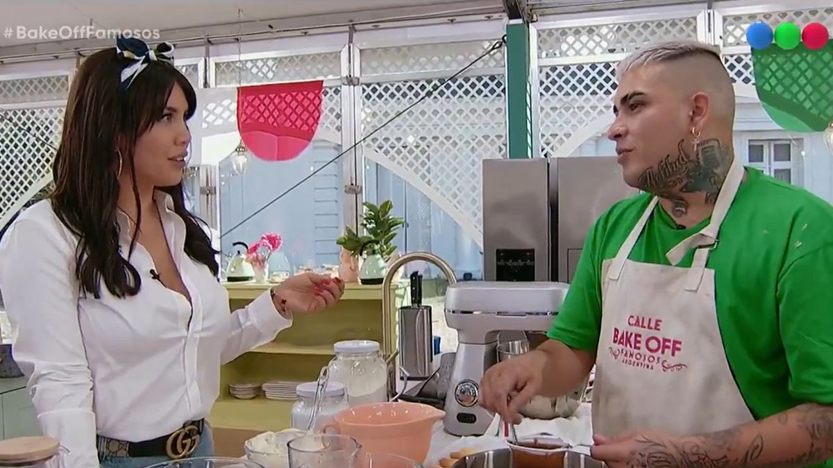 wanda Nara y Callejero Fino_Bake Off Famosos_.jpg