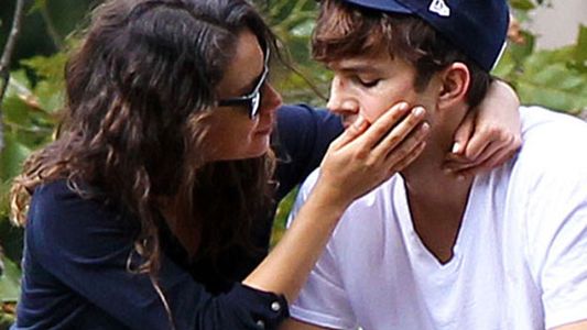 Ashton Kutcher y Mila Kunis dieron rienda suelta a su pasión
