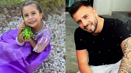 La felicidad de Matías Defederico tras el alta de su hija Francesca en Punta Cana