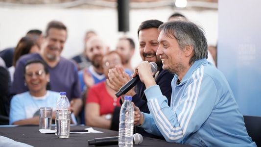 Máximo Kirchner: Desde el peronismo bonaerense vamos a construir el triunfo de Massa y Axel