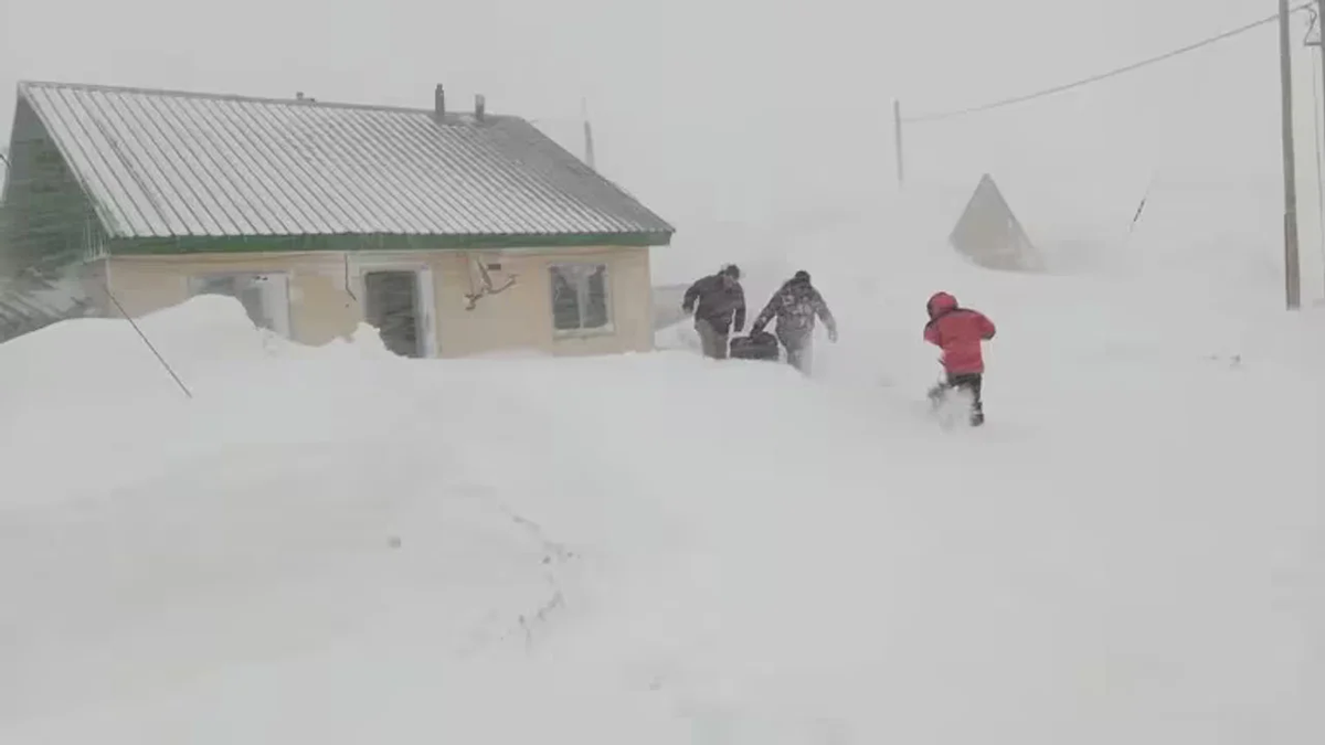Preocupación por la tormenta de nieve en la Patagonia. (Foto: Diario Uno)