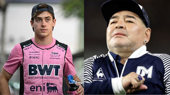 el emotivo recuerdo de franco colapinto en el cumpleanos de diego maradona