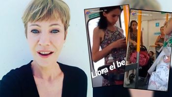 Inés Estévez bancó a la mujer que fue criticada por usar el celular mientras lloraba el bebé: No cuestione, ayude