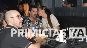 Mora Godoy, muy bien acompañada en la noche marplatense por un actor de “El Marginal”