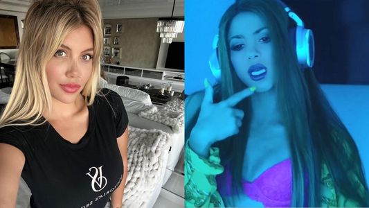 Wanda Nara reaccionó a la session de Shakira y Bizarrap: ¿Palito para Mauro Icardi?