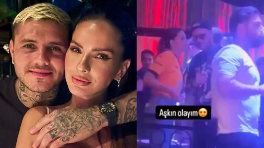 Filtran un escandaloso video de la China Suárez y Mauro Icardi en la fiesta de Galatasaray