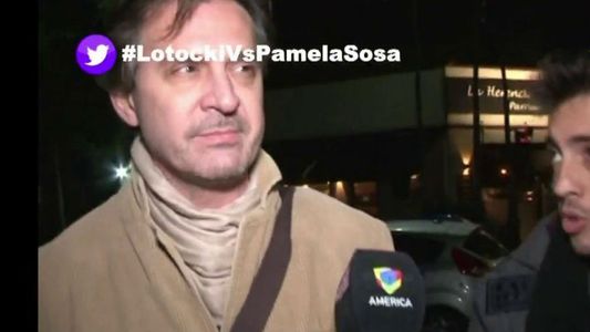 Con los ojos llorosos, Lotocki prefirió esta vez el silencio
