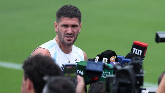 Este tipo de partidos me...: la fuerte confesión de Rodrigo De Paul antes de jugar contra Inglaterra