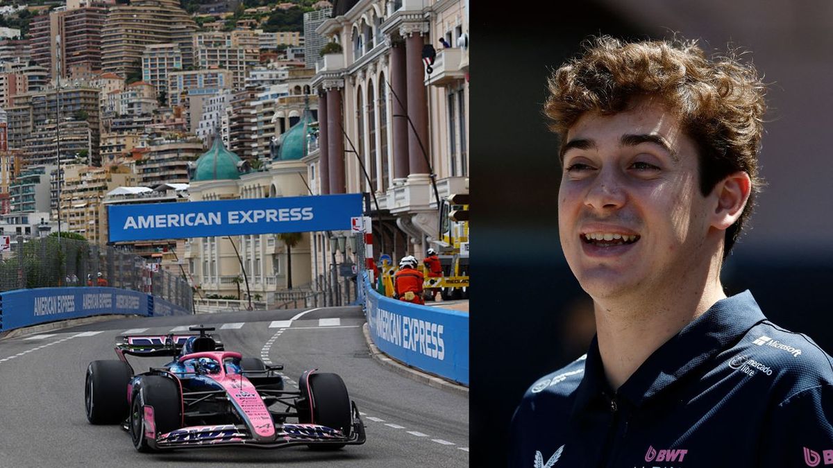 Colapinto se midió en la primera práctica del GP de Mónaco: Leclerc chocó a Stroll y Hamilton voló.