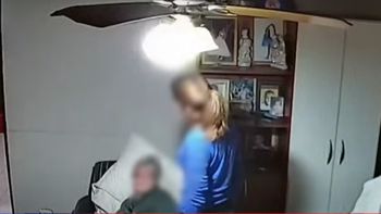 El video que logró registrar la familia (Foto: captura de video).