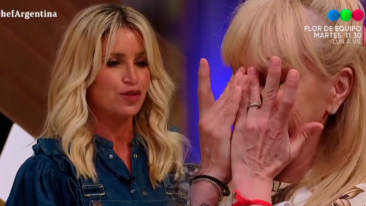 Las palabras justas de Florencia Peña que llegaron al corazón de Claudia Villafañe y la hicieron llorar