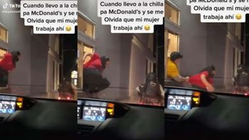 Estaba trabajando cuando llegó su novio con su amante arriba de una moto y enloqueció