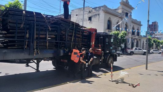 La Matanza: a horas de una nueva marcha por la inseguridad, vallaron la municipalidad de San Justo