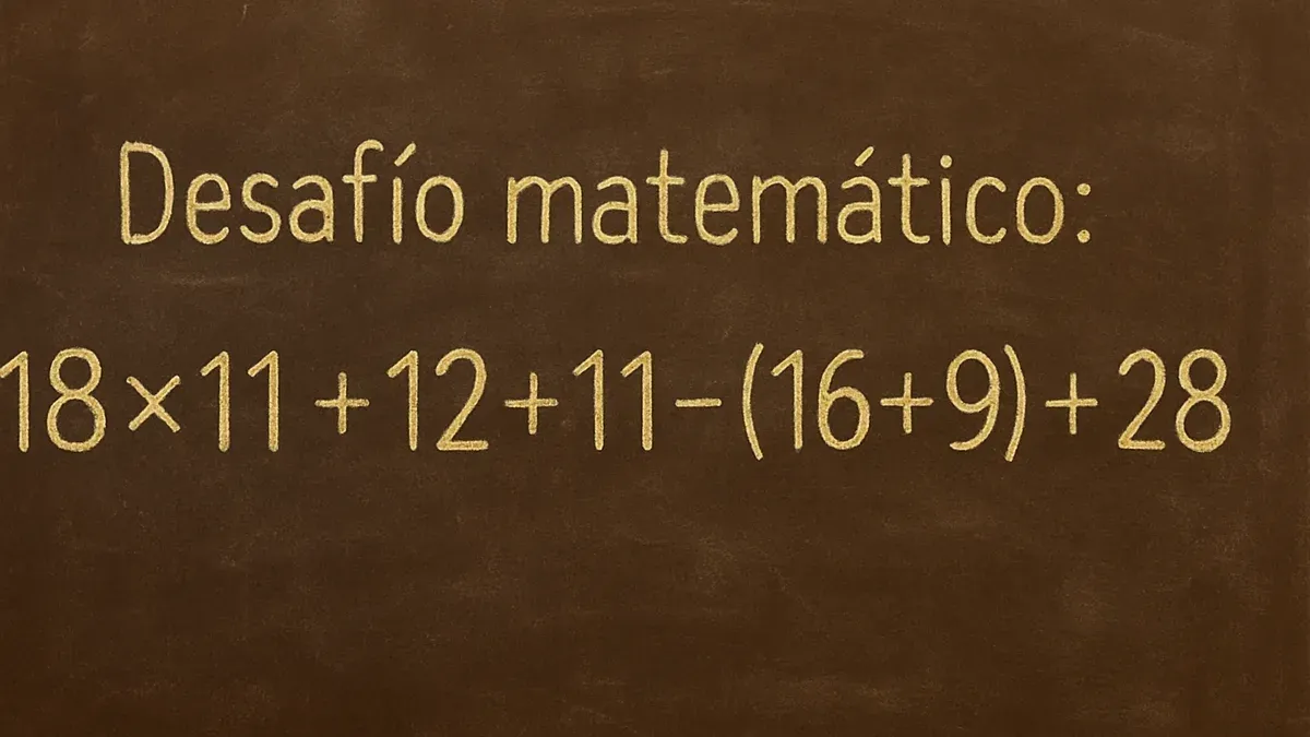 La regla esencial para resolver este desafío matemático es conocido como PEMDAS (por sus siglas en inglés) o jerarquía de operaciones.