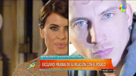 Las cinco pruebas que avalan el romance entre Silvina Luna y El Polaco