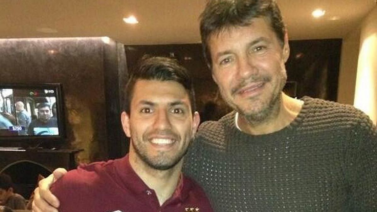 El mensaje con el que Marcelo Tinelli despidió al Kun Agüero