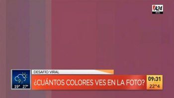 El nuevo desafío viral: ¿cuántos colores ves en la foto?