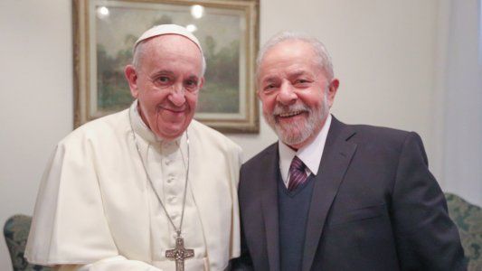 El papa Francisco se reunió con Lula para hablar de un mundo más justo y fraterno
