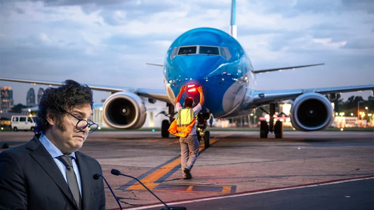 El Gobierno dice que no es posible venderle Aerolíneas Argentinas a Kicillof y salió a cruzarlo en redes