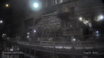 Se produjo una explosión en la planta de San Nicolás de la empresa Siderar