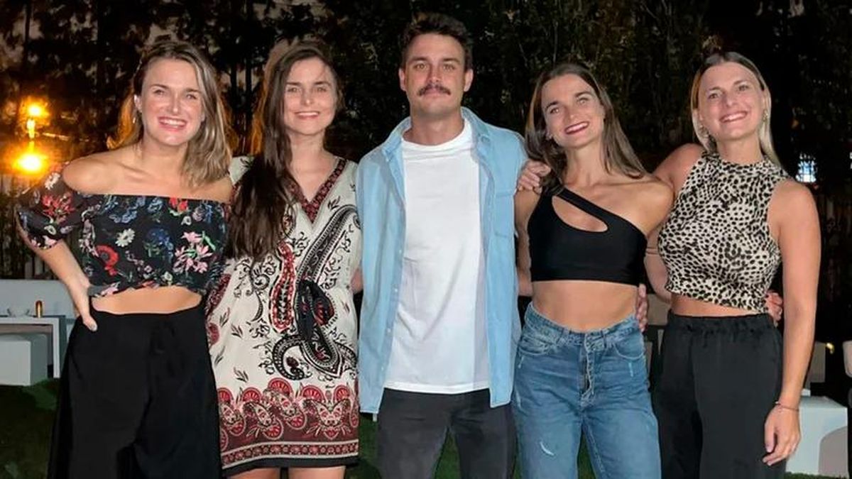 Los quintillizos Riganti hoy (Foto: Flia. Riganti)