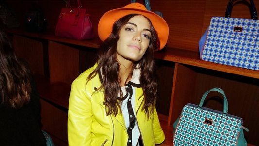 Emilia Attias, en medio del huracán Osvaldo