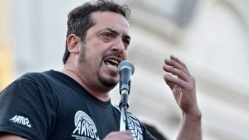 Alejandro Crespo, secretario general del gremio SUTNA lanzó una dura advertencia. (Foto: Info Gremiales)