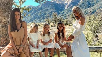 Las primeras horas de Wanda Nara en el 2021: Familia y nada más