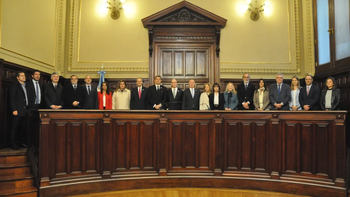 La nueva composición del Consejo de la Magistratura. (Prensa)